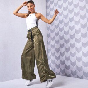 Brand New Women's adidas Originals WIDE-LEG SATIN PANTS